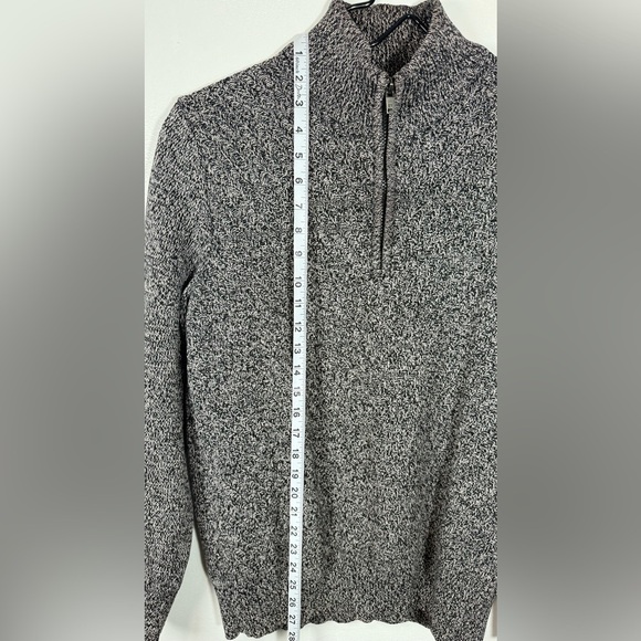 Calvin Klein Jeans Charcoal Zip-Up Sweater - Picture 6 of 9